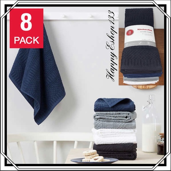 KitchenAid Kitchen Kitchenaid Antimicrobial Kitchen Towels 8pack